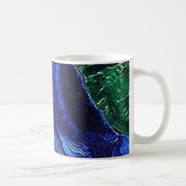 Caneca De Café Azurite e Malaquite (Direita)