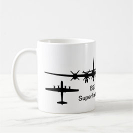 Caneca De Café B-29 Superfortaleza Silhouette