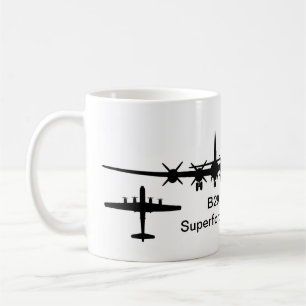 Caneca De Café B-29 Superfortaleza Silhouette