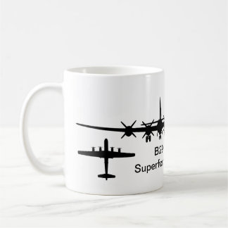 Caneca De Café B-29 Superfortaleza Silhouette