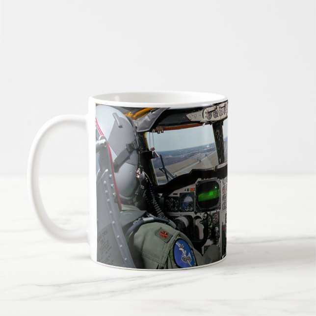 CANECA DE CAFÉ B-52H STRATOFORTRESS COCKPIT (Esquerda)