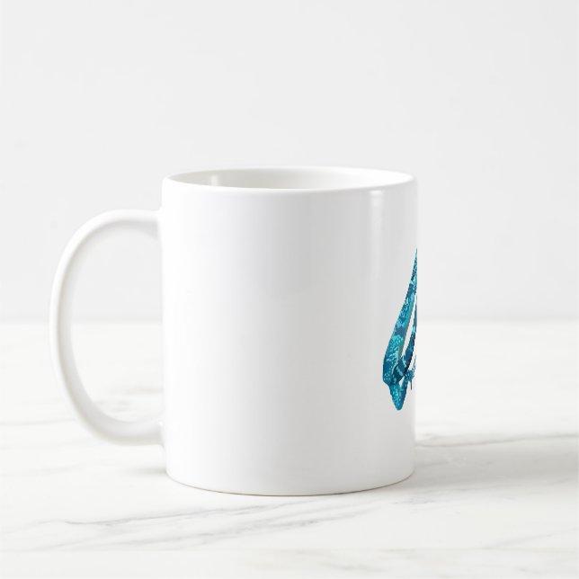 Caneca De Café B é destinado ao monitor de árvore azul (Esquerda)