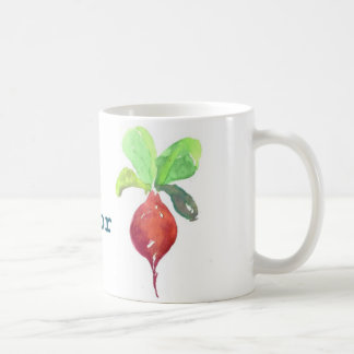 Caneca De Café B é para a beterraba