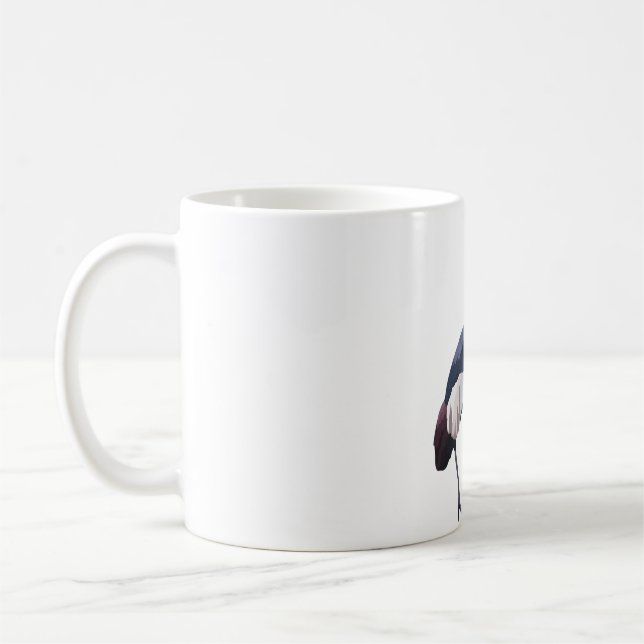 Caneca De Café B é para a grua negra (Esquerda)