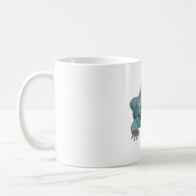 Caneca De Café B é para Blue Iguana (Esquerda)