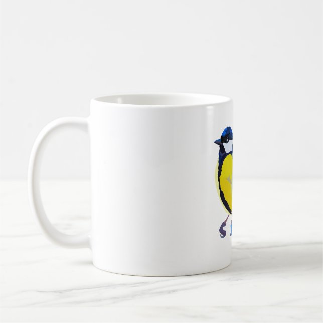 Caneca De Café B é para Blue Tit (Esquerda)