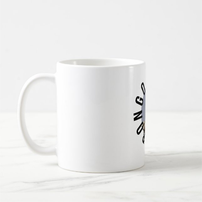 Caneca De Café B é para Bongo Keeper (Esquerda)