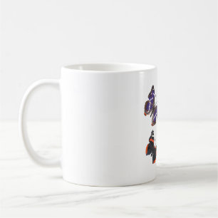 Caneca De Café B é para borboletas britânicas