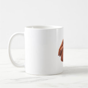 Caneca De Café B é para Bornean Orangutan