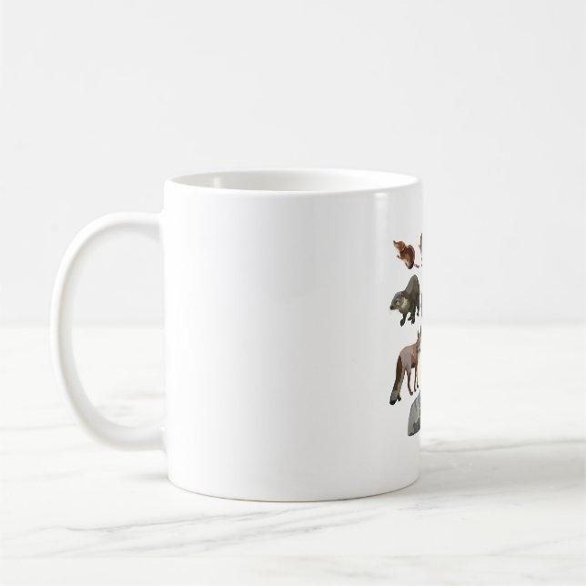 Caneca De Café B é para Mammal Britânico (Esquerda)