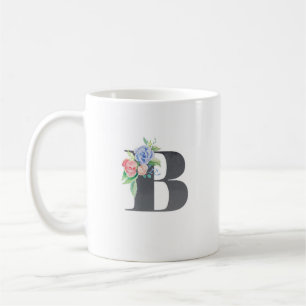 Caneca De Café B Floral