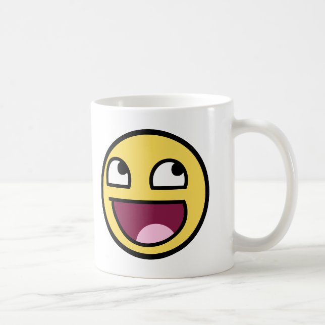 Caneca De Café /b impressionante enfrenta (Direita)