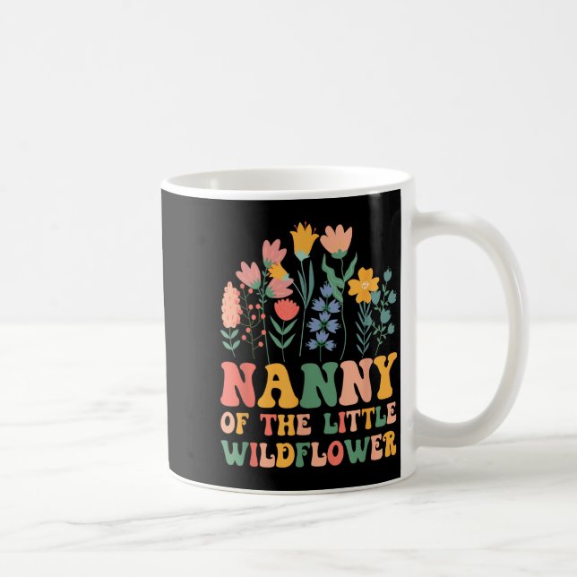 Caneca De Café Babá da Pequena Flor Silvestre Ba (Direita)