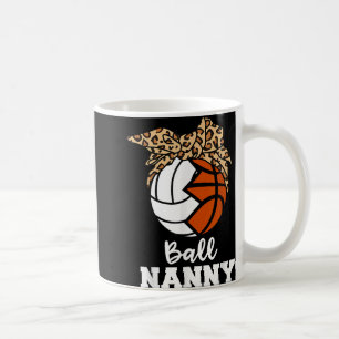 Caneca De Café Babá Nanny Engraçada, Babá de Voleibol