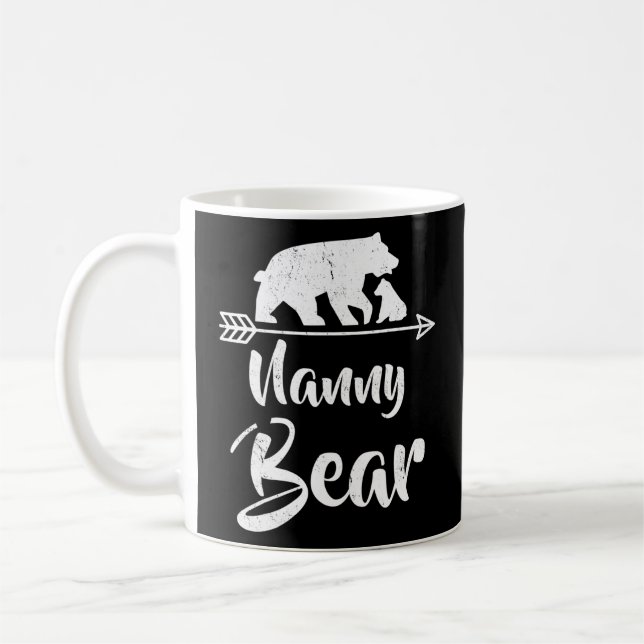 Caneca De Café Babá Urso Melhor Dia de os pais da Mãe (Esquerda)