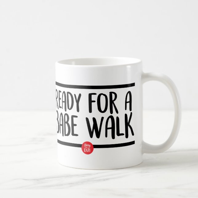Caneca De Café Babe Walk Mug 2 (Direita)