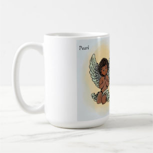 Caneca De Café Baby Angel Muitos Obrigados Pearl Carol Mug