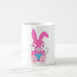 Caneca De Café Baby Bunny Mug Girl