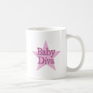 Caneca De Café Baby Diva