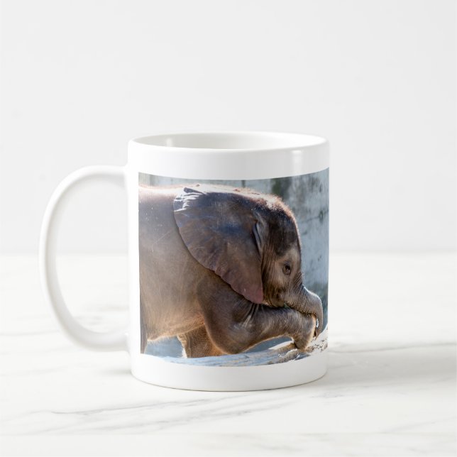 Caneca De Café Baby Elephant (Esquerda)