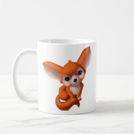 Caneca De Café Baby Fennec Fox