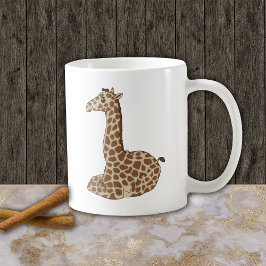Caneca De Café Baby Giraffe