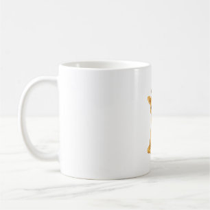 Caneca De Café Baby Giraffe Watercolor Impressão - Nursersery Wal