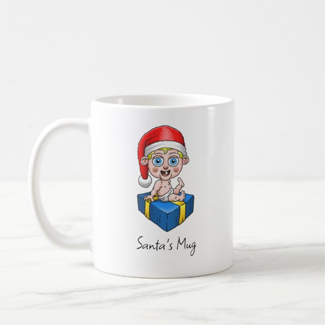 Caneca De Café Baby Santa Claus Mug (Esquerda)