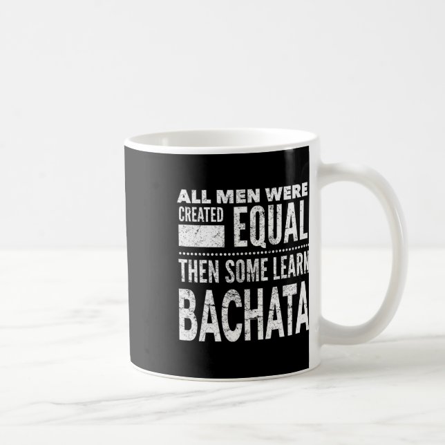 Caneca De Café Bachata Dançando latim Dança Brincadeira (Direita)