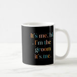 Caneca De Café Bachelor Engraçado É O Meu Olá, Eu Sou O Chão<br><div class="desc">Festa Engraçada De Solteiro É O Meu Olá,  Eu Sou O Aluno Que Se Casou</div>