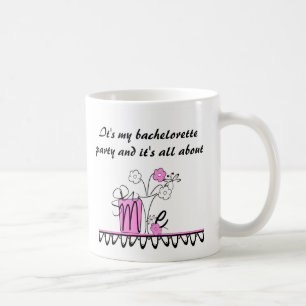 Caneca De Café Bachelorette toda sobre mim