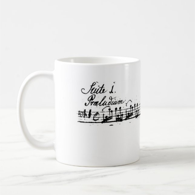 Caneca De Café Bach's Cello Suite (Esquerda)