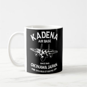 Caneca De Café Bacia Aérea de Kadena, Okinawa, Japão, F-15, Luta