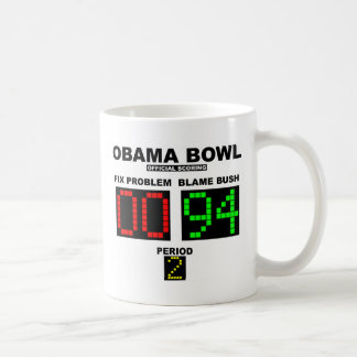 Caneca De Café Bacia de Obama - contabilização oficial