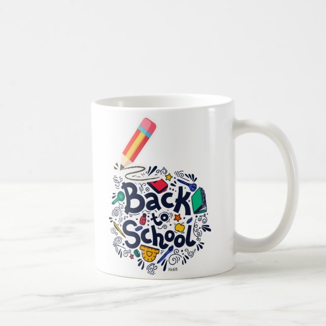 Caneca De Café Back to school - Mug (Direita)