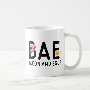 Caneca De Café Bacon-Básico E Ovos
