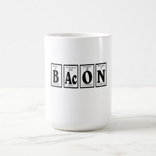 Caneca De Café Bacon com seu café