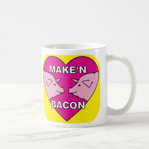 Caneca De Café Bacon de Make'n