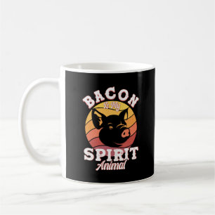 Caneca De Café Bacon É Meu Espírito Animal Engraçado Bacon Lover