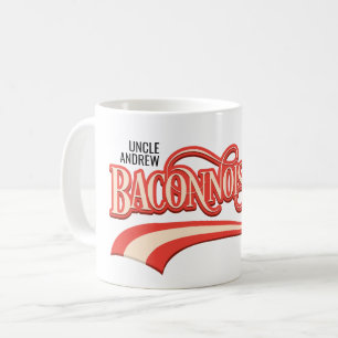 Caneca de café Baconnoisseur (amante do bacon)