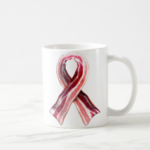 Caneca De Café BaconRibbon