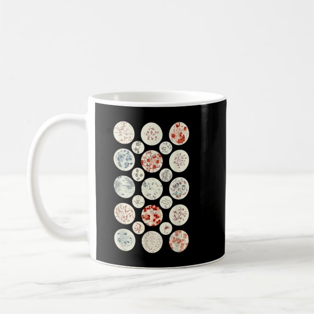 Caneca De Café Bacteria funny Microbiology Bacteria Science Tiny  (Esquerda)