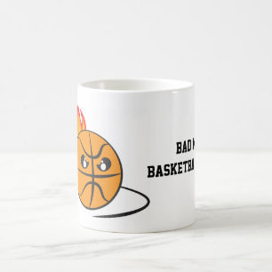 Caneca De Café Bad Mood Basketball Coach