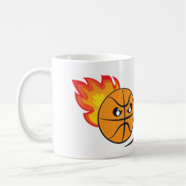 Caneca De Café Bad Mood Basketball Coach