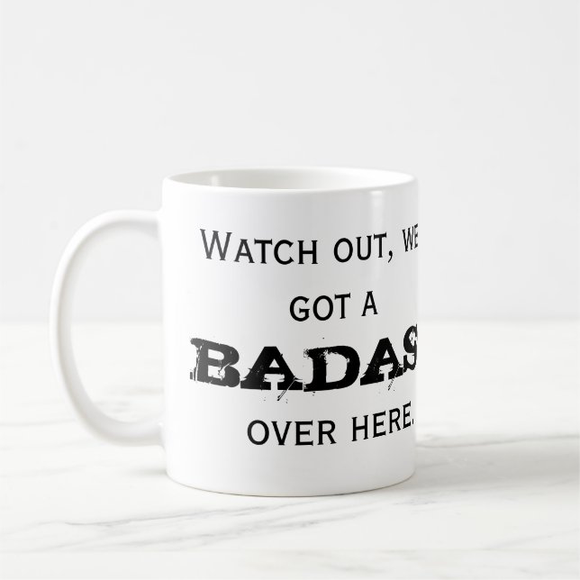 CANECA DE CAFÉ BADASS (Esquerda)