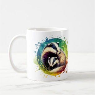 Caneca De Café Badger com Cub