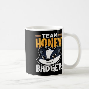 Caneca De Café Badger da Equipe - Presente do Amante de os animai