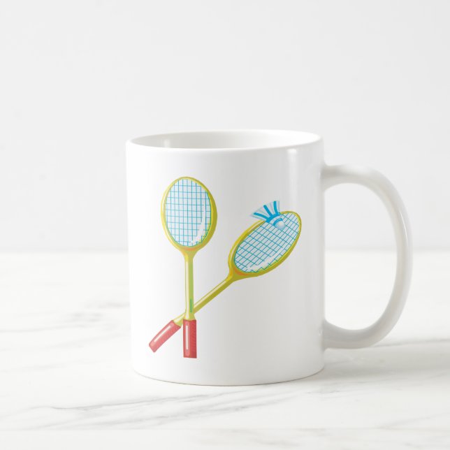 Caneca De Café Badminton 3 (Direita)