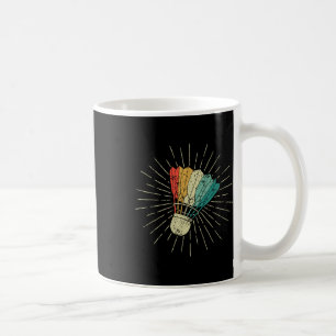 Caneca De Café Badminton Atleta Colorido Homens Mulheres Crianças
