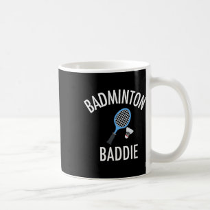 Caneca De Café Badminton Baddie Segundo grau Esportivo Funny Gift